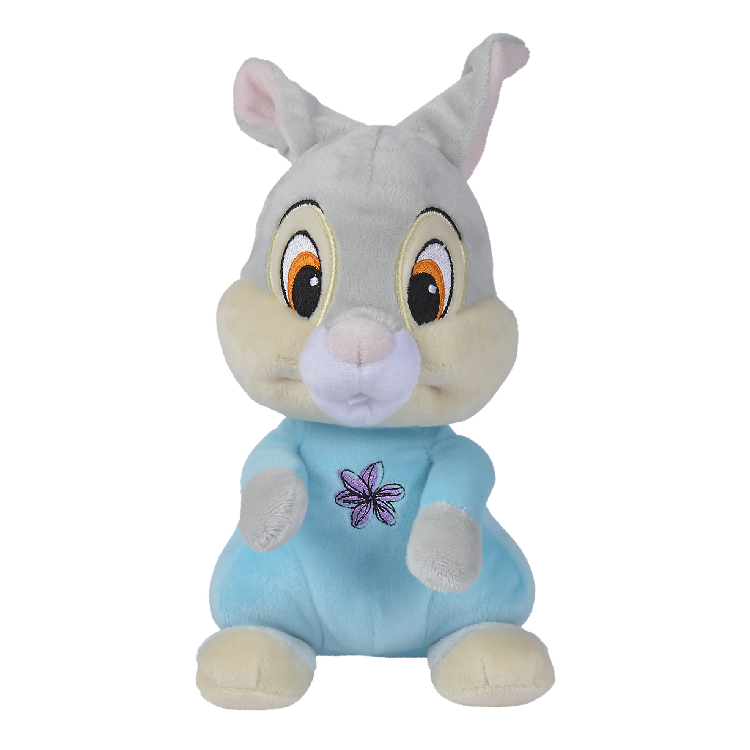  - panpan lapin - peluche pyjama bleu 25 cm 